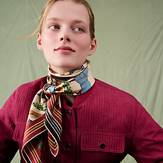 Couvertures et Tenues de Jour Bandana double face scarf 90